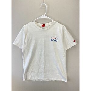 Orion's Original Brew White Binya T-Shirt Beer Asian Japan Women's Size L